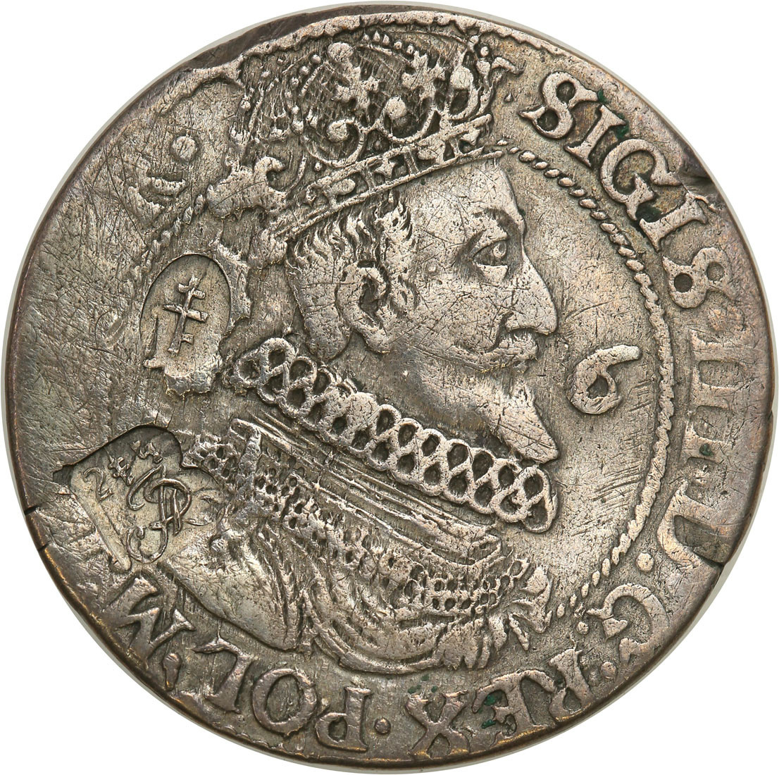 Zygmunt III Waza. Ort (18 groszy) 1623, Gdańsk - PIĘKNY